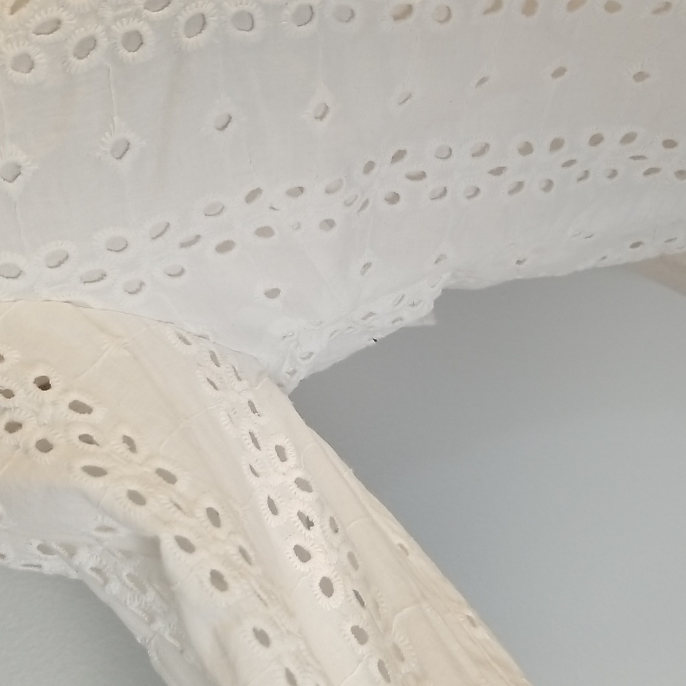 GB Back Tie Eyelet Crop Top Sz M - Picture 3 of 5